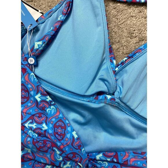 New. Bleu Rod Beattie twisted blue swimsuit. Retails $129. Size 10 - Picture 12 of 12